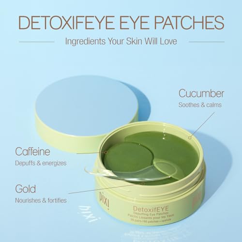 Pixi PIX-82212 Detoxifeye Depuffing Hydrogel Under-Eye Patches thumb #2