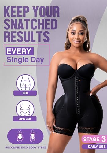 Snatched Body Stage 3 Strapless Faja High Compression | Shapewear Bodysuits for Women | Fajas Colombianas Moldeadoras2