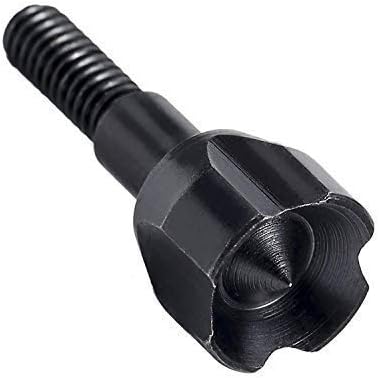 maifield 100 Grain Archery Hunting Small Game Hammer Broadheads Crossbow Compound Bow Arrow Tips (New 6PK Black Hammer Head)