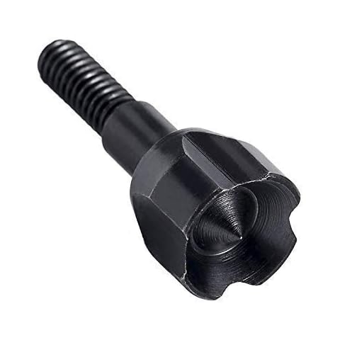 maifield 100 Grain Archery Hunting Small Game Hammer Broadheads Crossbow Compound Bow Arrow Tips (New 6PK Black Hammer Head) Cover