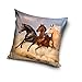 Une Housse de coussin motif cheval (PNL191323) 40 x 40 cm