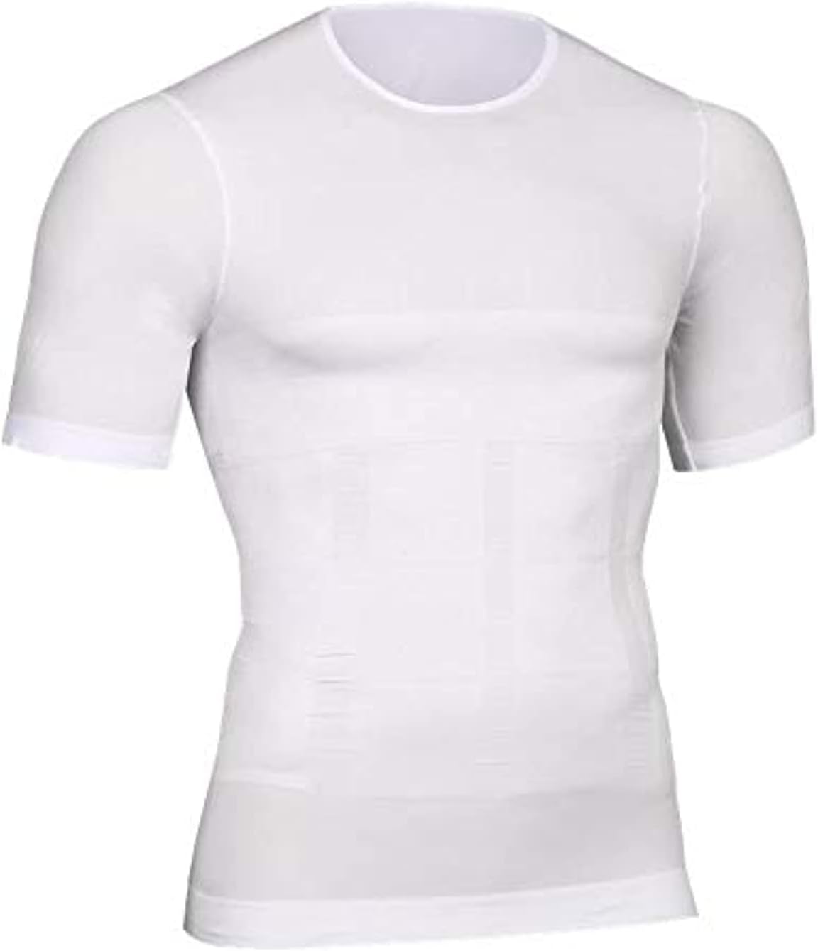 Xl Short sleeves tank corset men abdomen vest muscle body shaper top