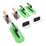 estuco veneciano colores claros [Funcionalidad versátil] Este juego de llanas multifuncionales es perfecto para una amplia gama de aplicaciones, incluyendo lijado, pulido y pulido de corto alcance. También es adecuado para trabajos de albañilería, como rellenar mortero y azulejos. Ya sea que estés trabajando en pintura artística en paredes o en tareas generales de construcción, este juego de llanas ofrece un rendimiento y versatilidad excepcionales.