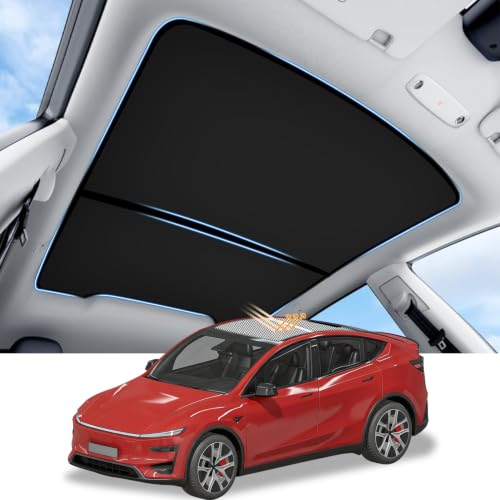 CARTIST テスラ モデルY サンシェード ルーフガラス用 2025年以降モデル(新型 ジュニパー)専用 マグネット式 2枚セット