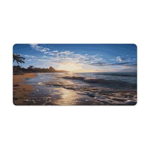 Mouse Pad Grande de Goma Antideslizante 30x60 cm