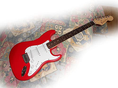 Rocktile DIY Kit de construction guitare électrique style ST - Les Beatles, Paul McCartney, John Lennon, RIngo Starr, George Harrison Rocktile DIY Kit de construction guitare électrique style ST – Image 6