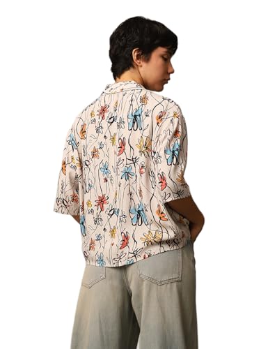 Image of ONLY Women's Cotton Floral Regular Fit Shirt
