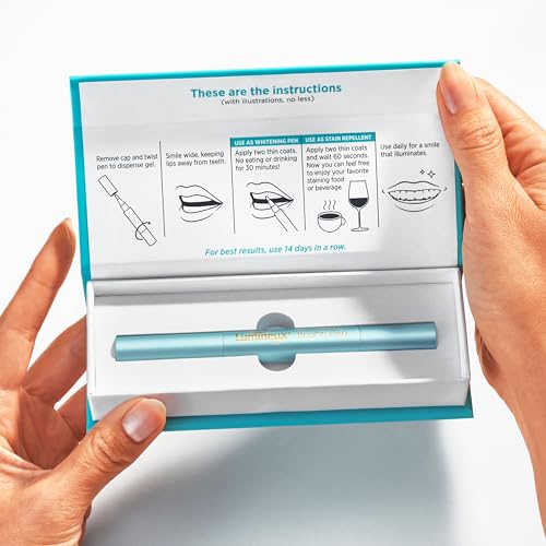 Lumineux 2-In-1 Whitening Pen (1 Pack) Enamel Safe And Clinically Proven To Whiten Without The Sensitivity thumb #6