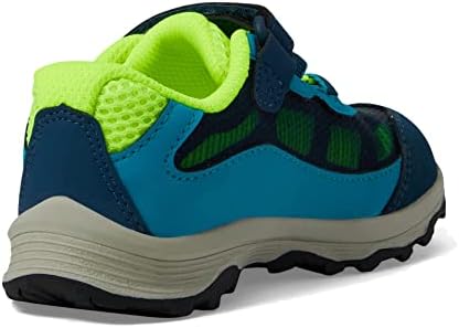 Merrell Moab Speed Low Alternative Closure Jr Waterproof Hiking Shoe, Navy, 5 US Unisex Little Kid | Image 4