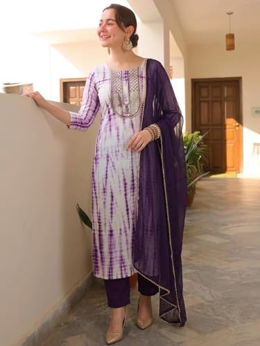 Image of ANNI Designer Women Kurta with Pant & Dupatta
