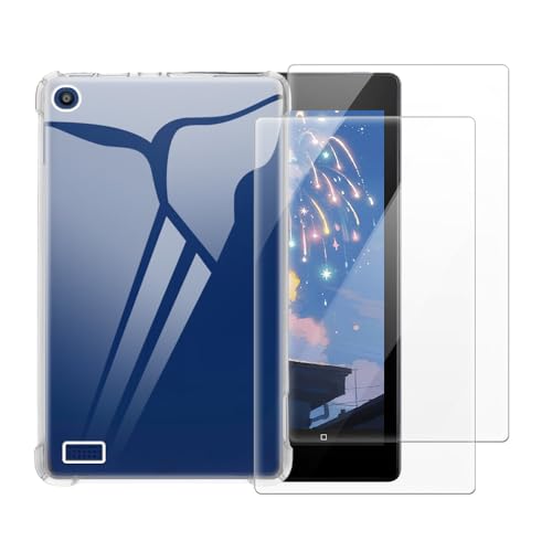 Funda Fire 7 2015 con cristal templado para rescatar tu tablet vieja de arañazos y caídas