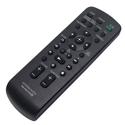 VINABTY RM-AMU009 Replacement Remote Control Compatible with Sony Audio System CMT‑MX500i HC-EC609iP MHC-EC69i MHC-EC709iP MHC-EC909iP CMT-HX80R SS-CHX50 HCD-HX80R CMT-BX20i CMT-FX300i SS-CFX20 - Image 2