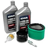 Wipkal EPR Maintenance Oil Service Kit Compatible with John Deere GT225 LT160 LX266 L110 LG240