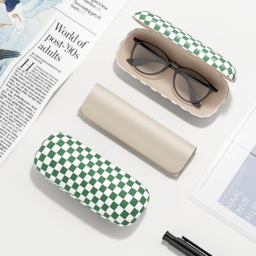 Image of Eyeglasses Case, Hard Shell Protective Case for Glasses, Unisex for Women Men