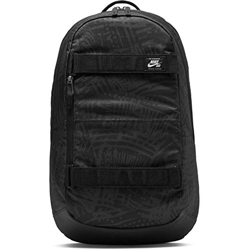 NIKE Nk SB Crths Bkpk AOP Fa20 Sports Backpack  Hombre  Black  White   MISC