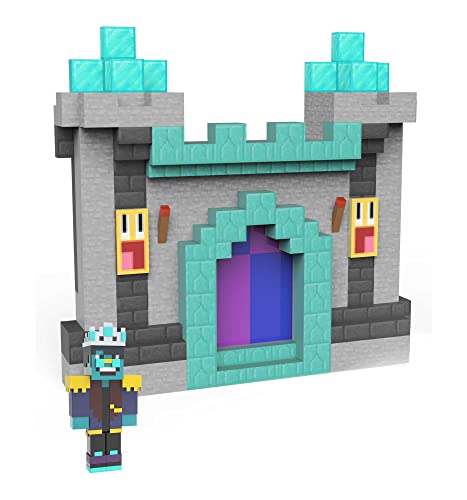Mattel Minecraft Toys, Creator Series Palace Playset with Party Supreme Action Figure, Minecraft...