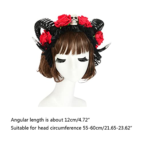 Bandeau corne de bœuf rose idéal pour vos soirées déguisées - 5