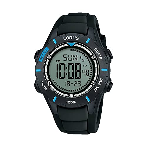 Lorus Reloj Cronógrafo para Niños de Digital con Correa en Silicona R2367MX9