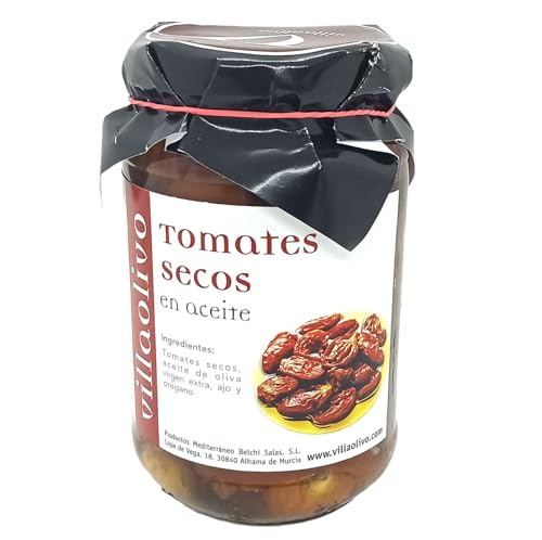 Villaolivo - Tomates Secos en Aceite de Oliva Virgen Extra 330 g | Tomates Secos En Aceite De Oliva...
