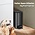 TIPGO Slim Bathroom Trash Can with Lid Soft Close, Step Pedal, 6 Liter / 1.6 Gallon Stainless Steel Trash Bin, Small Garbage Cans for Bedroom, Office, Kitchen (Matte Black)