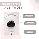 Milaboo® Trauerstein als Trostspender I Beileidsbekundung und Trauergeschenk (Trauerstein)
