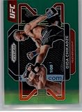 2022 Panini Prizm UFC Green Prizms #71 Giga Chikadze Official MMA Trading Card in Raw (NM or Better) Condition
