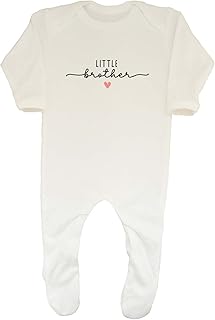 Shopagift Baby,Clothing,Baby Boys 0-24m,Sleepwear & Robes,Sleepsuits Shopagift Little Brother Baby Sleepsuit Romper Gift