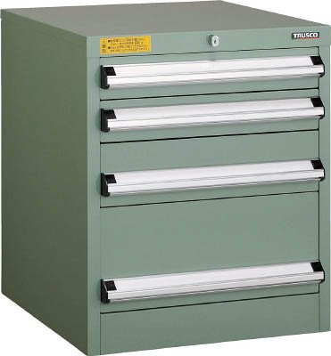 TRUSCO VE5S型キャビネット 500X550XH600 引出4段 VE5S607 [VE5S-607][r22][s9-039] VE5S604.jpg