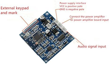 2pcs Wide Voltage Stereo Bluetooth Audio Receiver Board Receiver Module Audio amplifie Board NE5532