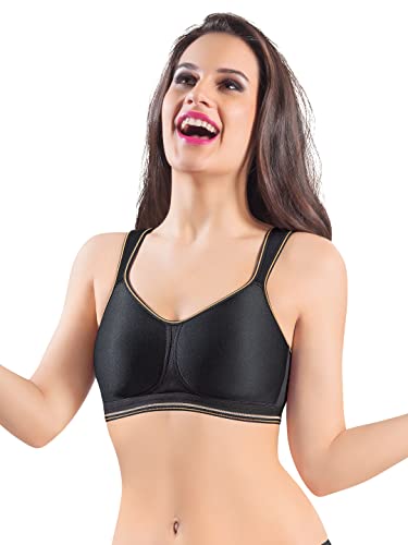 Image of Dazzle 62001 Women's Sports Spacer Racer Back Bra (Multi-Coloured)