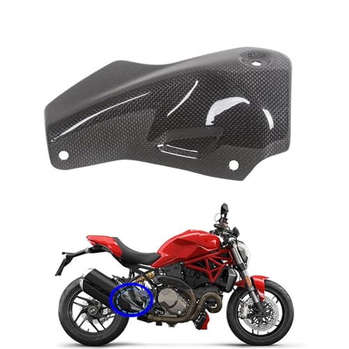 Evita quemaduras con el protector térmico de escape para Monster 821 2017 2