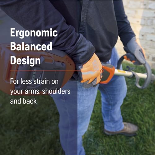 Image of Husqvarna 110iL FLXi Cordless Grass Trimmer and Edger, Attachment Capable Battery Weed Trimmer with 4 Ah Battery and Charger Included, Extension Pole for Longer Reach