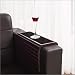 Couch arm Table Sofa Arm Tray. Flexible/Foldable Coaster Couch Tray. Perfect for Drinks, Snack, Remote or Phone. Tv Tray for Couch armrest. Snack Table Caddy or Chair Tray by DM Concepts