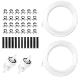 Longueurs de tuyau personnalisables : avec deux tuyaux flexibles de 5000 mm inclus, ce kit vous permet d'adapter la configuration en fonction de vos exigences d'installation spécifiques pour des résultats optimaux.