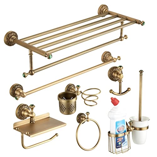 Support de brosse de toilette et accessoires pour optimiser les petits WC