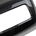 Korlot Carbon Fiber Central Armrest AC Vent Control Rear Seat Air Outlet Panel Cover for 2020-2025 Hyundai Palisade