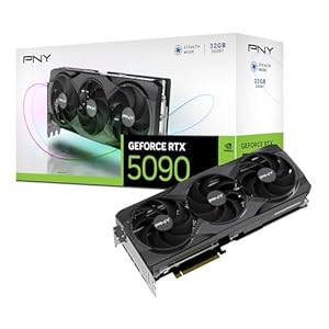 PNY GEFORCE RTX™ 5090 32GB Triple Fan Graphics Card DLSS4