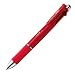 Zebra Clip-on multi 1000S Multifunctional Pen, 4 Color 0.7 mm Ballpoint and 0.5 mm Mechanical Pencil, Red Barrel (B4SA3-R )