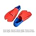 FytStycale Long Float Swim Fins Swim Training Device Easy to Wear Portable Anti Slip Bottom Snorkel Swimming Fins for Beach Boys Girls, XXS