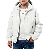 Completamente Impermeabile e Antivento: Questa giacca invernale uomo elegante è dotata di un rivestimento impermeabile ad alte prestazioni e cuciture completamente nastrate per bloccare efficacemente la pioggia e il vento freddo. Ti mantiene completamente asciutto e al caldo in caso di maltempo