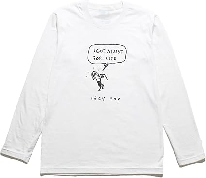 ☆新品 Iggy Pop 長袖Tシャツ Lサイズ ブラック