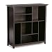 Simpli Home Amherst Solid Wood Multi-Cube Bookcase Storage Unit, Dark Brown