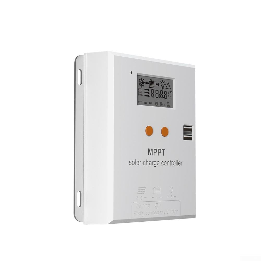 MPPT Regulador de carga solar 30 A 12 V/24 V pantalla LCD (10 A)