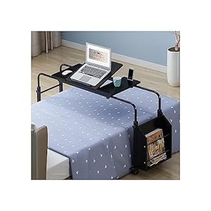 WJFTODAY Überbetttisch mit Rollen (B 1,2 m)