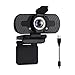 Price comparison product image Aode Webcam 1080P Full HD PC Skype Web Camera with Microphone Video Calling and Recording for Computer Laptop Desktop Plug and Play USB Camera for YouTube Compatible with Windows
