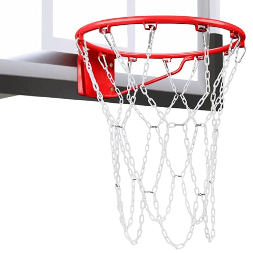 Image of Basketball Net Heavy Duty Replacement,Carbon Steel Chain Basketball net