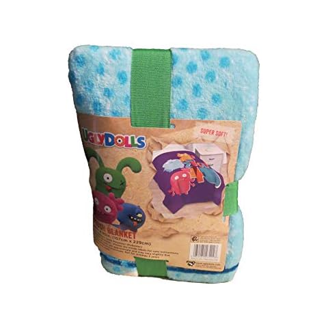 Ugly Dolls Plush Blanket 62" x 90" Cover