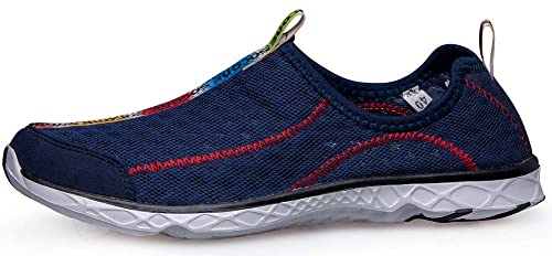Image of Men's Quick Drying Aqua Water Shoes,3-Second Drainage & All-Terrain for Swimming,Hiking,Yoga