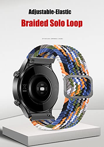 BoLuo 20 mm Nylon Watch Strap for Garmin Venu 2 Plus - Image 4