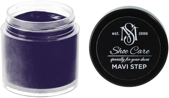 Universal Leather Dye - NCS S 7020-R60B Carbon Violet - High Coverage Leather Paint for Shoes, Bags, Canvas & Sneakers by MAVI STEP - 3.40 fl oz / 100 ml